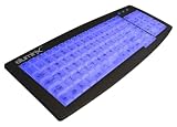 Auravision Lighted Keyboard - Black (S002-11)