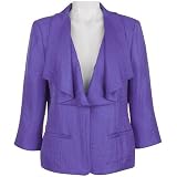 Misses Nue Options Ruffle Shimmer Jacket