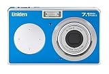 Uniden 7.１Mデジタルカメラ SDカード(512M)セット　シアン