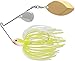 Terminator Super Stainless Spinnerbait-Colorado/Oklahoma, Nickel/Gold Blade (Chartreuse White Shad, 1/2-Ounce)