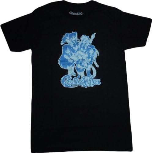 Sailor Moon: Sailor Soldiers Group T-Shirt, Adult Medium