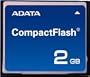 A-DATA Speedy 2 GB CompactFlash Card ACF2GZR