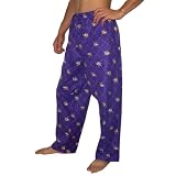 Mens NFL Minnesota Vikings Cotton Thermal Sleepwear / Pajama Pants - Purple (Size: XL)