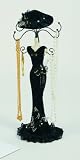  Mele Cherie Fair Lady Jewelry Stand in Black