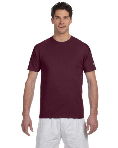 Champion Adult Tagless T-Shirt - Maroon - L