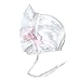 ROPALIA Baby Girls Lace Bow Flower Bonnet Hats Infant Bucket Sun Hat 3-14 Months