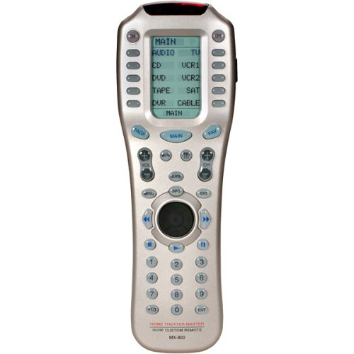 Universal Remote Control MX-800 Home Theater Master 20-Device IR/RF Remote and MRF-200 Base Station