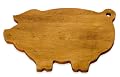 J.K. Adams Company NOV-PIG J.K. Adams Novelty Pig-Shaped Maple Cutting Board