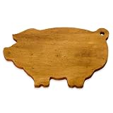 J.K. Adams Novelty Pig-Shaped Maple Cutting Board