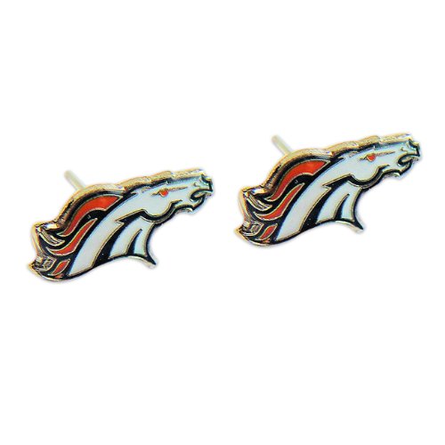 Denver Broncos Post Stud Logo Earring Set Charm Gift NFL