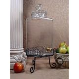 Glass Hexagonal Fruit Infusion Jar - 408 oz. w/ spigot