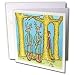 Deer Hunter Greeting Card is measuring 5.5w x 5.5h. Greeting Cards are sold in sets of 6 or 12. Give these fun cards to your frieds and family as gift cards, thank you notes, invitations or for any other occasion. Greeting Cards are blank inside and come with white envelopes.