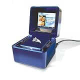 Euricase CL-TT1MNSLBMP Video and Photo Digital Jewelry Ring Box (Glossy Blue)