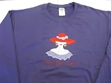 41J2CNFQXKL. SL160  Red Hat Ladies Society Sweat Shirt!!! Beautiful Embroidered Design / Show Off In This At The Mall