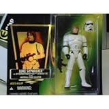 41J2CjgLLqL. SL160  Star Wars Luke Skywalker in Stormtrooper Disguise with Imperial Issure Blaster Green Card