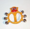 Bambina Handbells Jingle Bells Monkey Yellow
