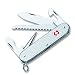 Victorinox Swiss Army Farmer Pocket Knife (Silver Alox Ribbed)