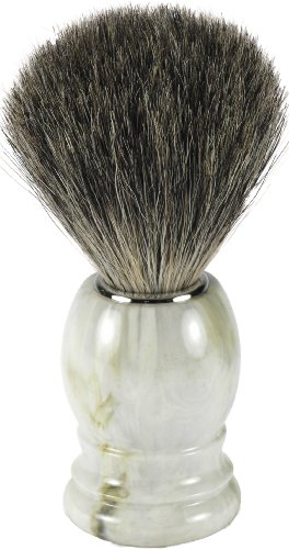 Swissco Badger Shave Brush with Ivory Handle