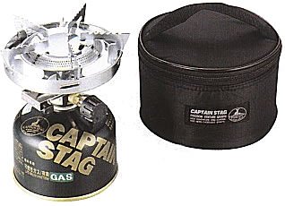 キャプテンスタッグ(CAPTAIN STAG) 小型ガスバーナーコンロ(圧電点火装置付き) M-7901