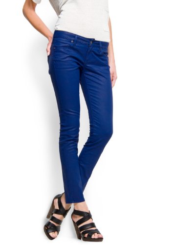 Mango Women's Waxed Effect Jeans product image