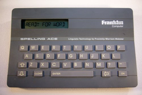 Franklin Spelling Ace Sa-98 Users Manual