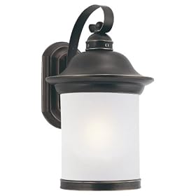 Sea Gull Lighting 89192PBLE-71 Outdoor Energy Star One-Light Wall Lantern,... by Sea Gull Lighting
