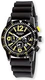 Bellagio Men's Oceana Chronograph Stainless-Steel 5 ATM Water-Resistant Rubber Strap Watch # 12025-2