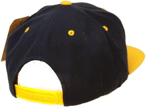 American Needle Cali Bears Snapback Hat - Navy/Yellow + GT Sweat Wristband