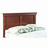 Louis-Philippe Style Cherry Finish Queen Size Headboard