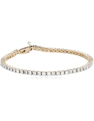 10k Gold 4-Prong Diamond Tennis Bracelet (3 cttw, I-J Color, I1-I2 Clarity)
