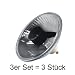 3er Set ES111 Reflektorlampe GU10 75W 2700K