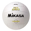 Mikasa VFC200 Full-Grain Leather Volleyball (Official Size)