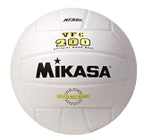 Mikasa VFC200 Full-Grain Leather Volleyball (Official Size)