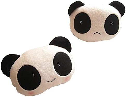TerGing Cartoon Plush Neck Pillow for Car, Pack of 2 pcs Panda