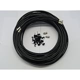 25m WF65 twin sky+/HD coaxial cable +extras blackby caracal