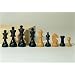 Weible Spiele 01303 - Schachfiguren Staunton-Form, Königshöhe 76 mm
