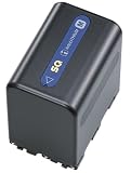 Adorama Li-ion Camcorder Battery with Info, Replacement for the Sony NPFM91, 5400 MAH 7.2 V