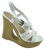 Jayson-H Cut-out Wedge Platform Heels Women Sandal