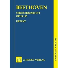 Streichquartett F-dur op. 135