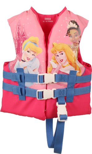 Disney Princess Child Life Jacket (Pink, 30 - 50-Pound)