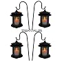 TEKTRUM ACCENT FLICKERING CANDLE LANTERN LIGHTS (Set of 8)