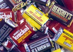 Hershey`s Miniature Chocolate Bars [60-Ounce Bag] by Hershey Miniatures