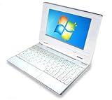 7インチ Office搭載 ノートパソコン miniパソ【ホワイト】ネット/メール/動画/音楽などなど
