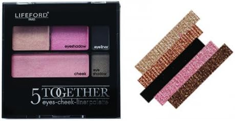 Cosmetics Lifeford 5 Together Eye-cheek-liner Palette Te03 Vivid