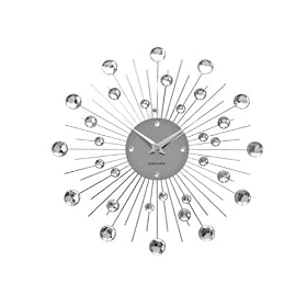 Karlsson Wall Clock Sunburst Crystal
