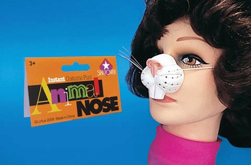 Imagen principal de Conejo máscara nasal (nariz los animales)