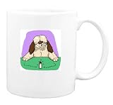 Mug with pet, animal, dog, table