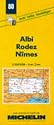 Michelin Map 80 Albi, Rodez, Nimes