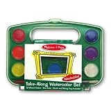 Melissa and Doug Take-Along Watercolor Paint Set