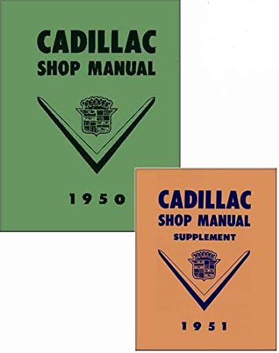 1950 &amp; 1951 CADILLAC FACTORY REPAIR SHOP &amp; SERVICE MANUAL - Series 61, Series 62, Coupe Deville, Series 60 Special Fleetwood, and Series 75 Fleetwood. 50 51
